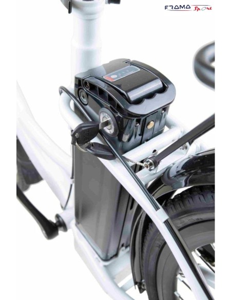 City bike Myatu 26'' 250W Bianca