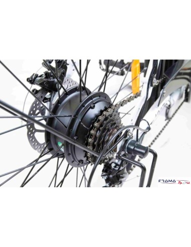 City bike Myatu 26'' 250W Bianca