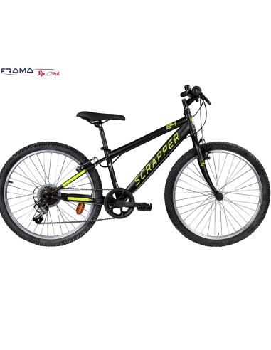 Mtb Junior Scrapper 24'' nera