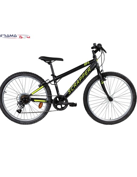 Mtb Junior Scrapper 24'' nera