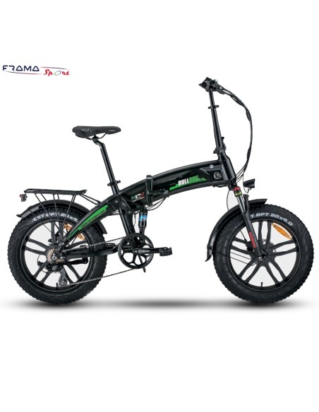 Bici a pedalata assistita Bi-ammortizzata NCX modello RD5 ALLOY 20" 250W 36V verde