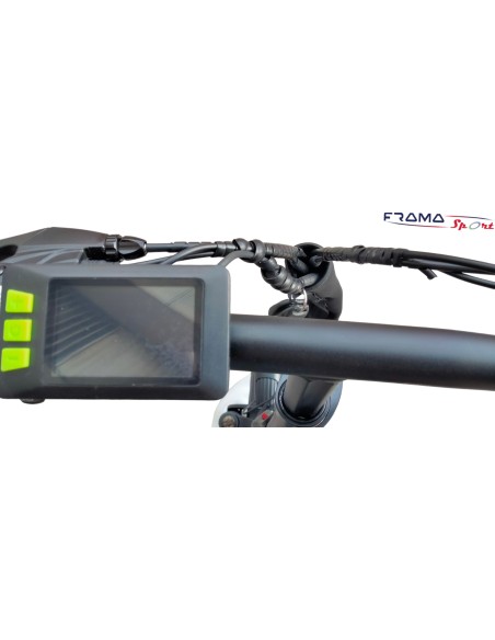 Bici a pedalata assistita Bi-ammortizzata NCX modello RD5 ALLOY 20" 250W 36V verde