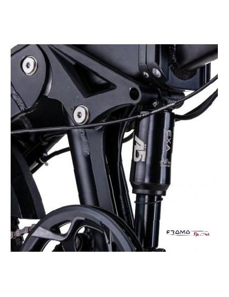 Bici a pedalata assistita NCX modello RD8 ALLOY 20" 250W 48V nero/blu