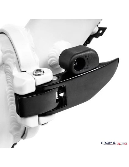 Bici a pedalata assistita Argento modello Piuma S 20'' 250w bianca