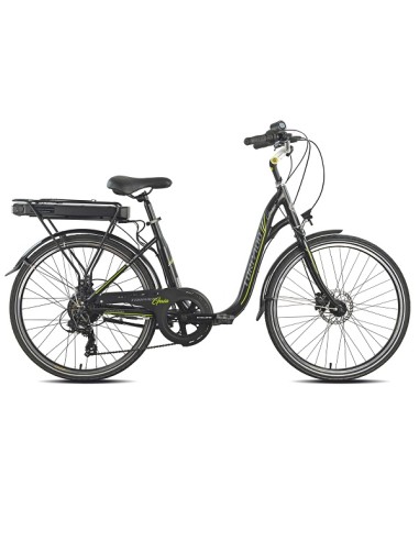 Torpado bici elettrica a pedalata assistita Gaia T215 Nero