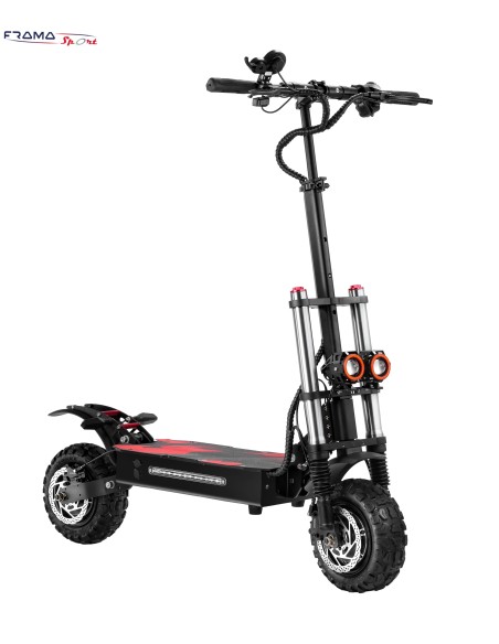 Monopattino elettrico doppio motore BOYUEDA S3-11 con seduta 38Ah 6000W 60V