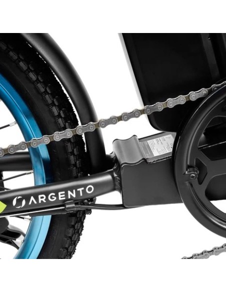 Bici a pedalata assistita pieghevole  Argento modello Piuma 250w 20''