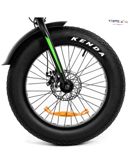 Bici a pedalata assistita pieghevole Argento modello MiniMad 250w