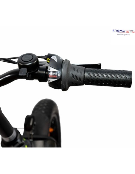 Bici a pedalata assistita pieghevole Emg Bomber One 250W grigia