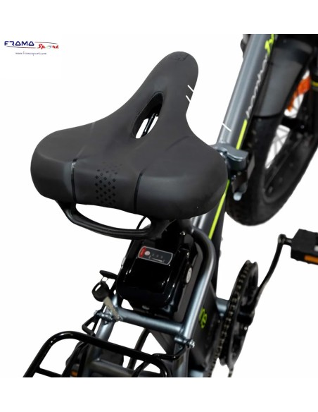 Bici a pedalata assistita pieghevole Emg Bomber One 250W grigia