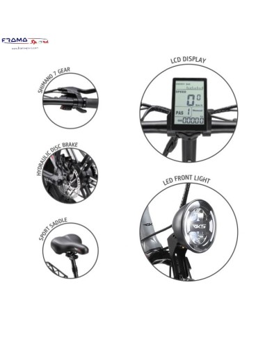 Bici a pedalata assistita Pieghevole...