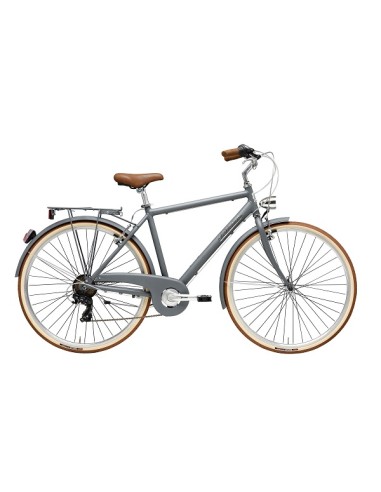 Cicliadriatica bici Retrò Man Grigio